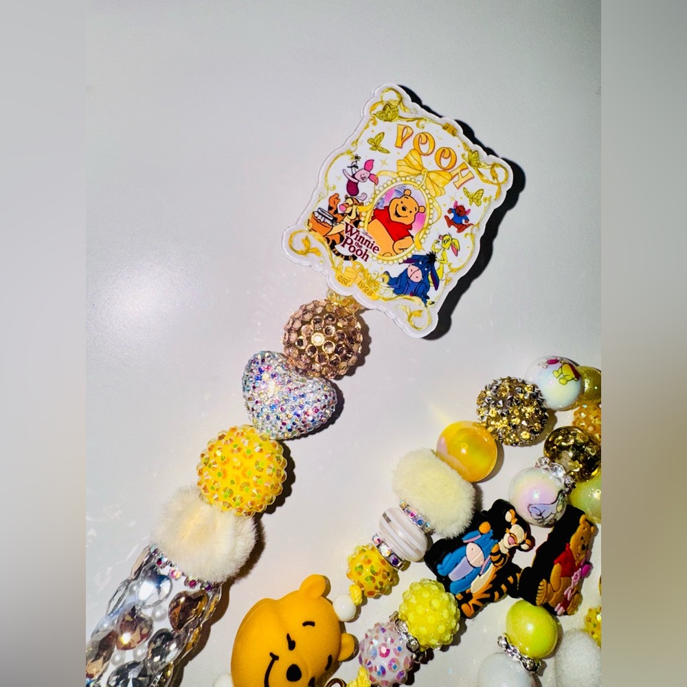 Pooh Junk Charm & Pen Set - Picture 5 of 5